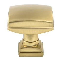 Tailored Traditional 1-1/4 Inches Dia Knob Knobs|Brushed Nickel Hardware