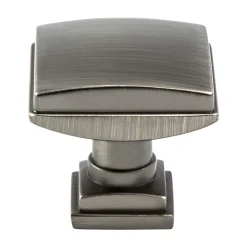 Tailored Traditional 1-1/4 Inches Dia Knob Knobs|Brushed Nickel Hardware