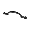 Best Traditional Advantage Four Pull in Matte Black - Round Cabinet Pulls|Black & Dark Hardware