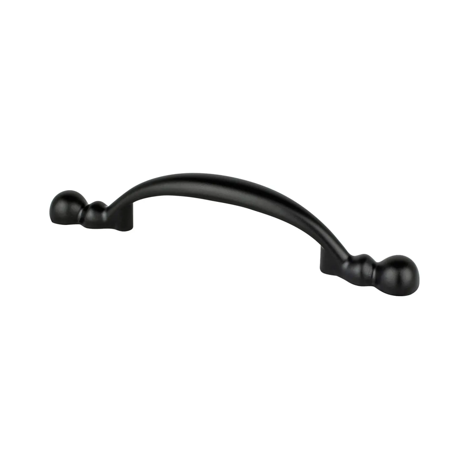 Best Traditional Advantage Four Pull in Matte Black - Round Cabinet Pulls|Black & Dark Hardware