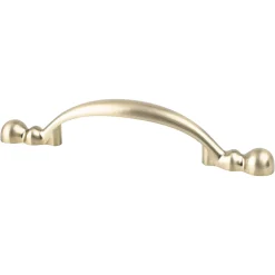 New Traditional Advantage Four Pull in Champagne - Round Brass & Gold|Cabinet Pulls