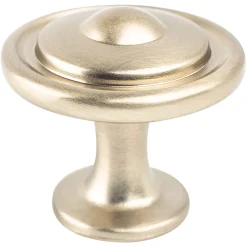 Clearance Traditional Advantage Three Knob in Champagne Brass & Gold|Knobs