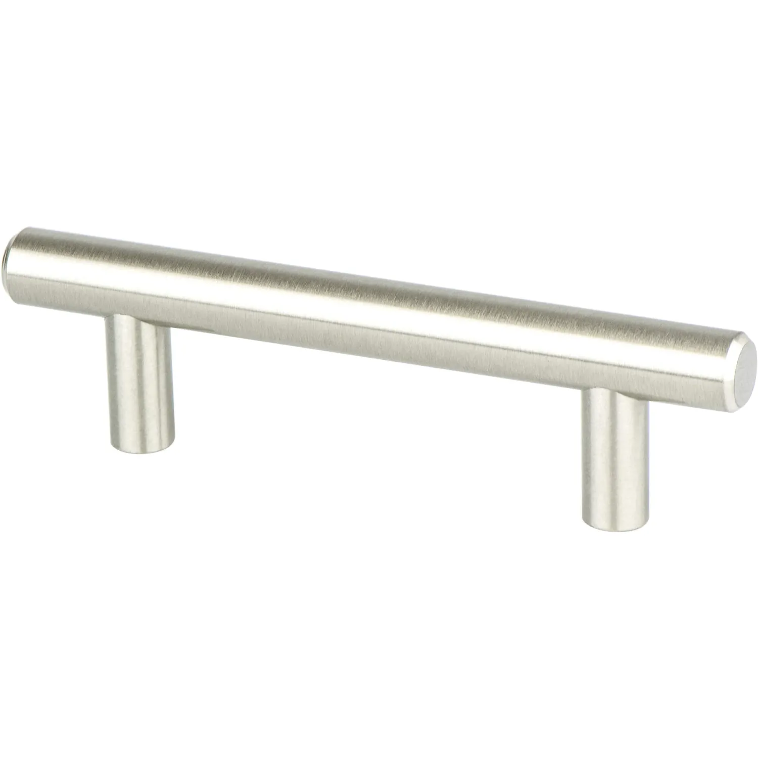 Transitional Advantage Two Pull in Brushed Nickel Cabinet Pulls|Brushed Nickel Hardware