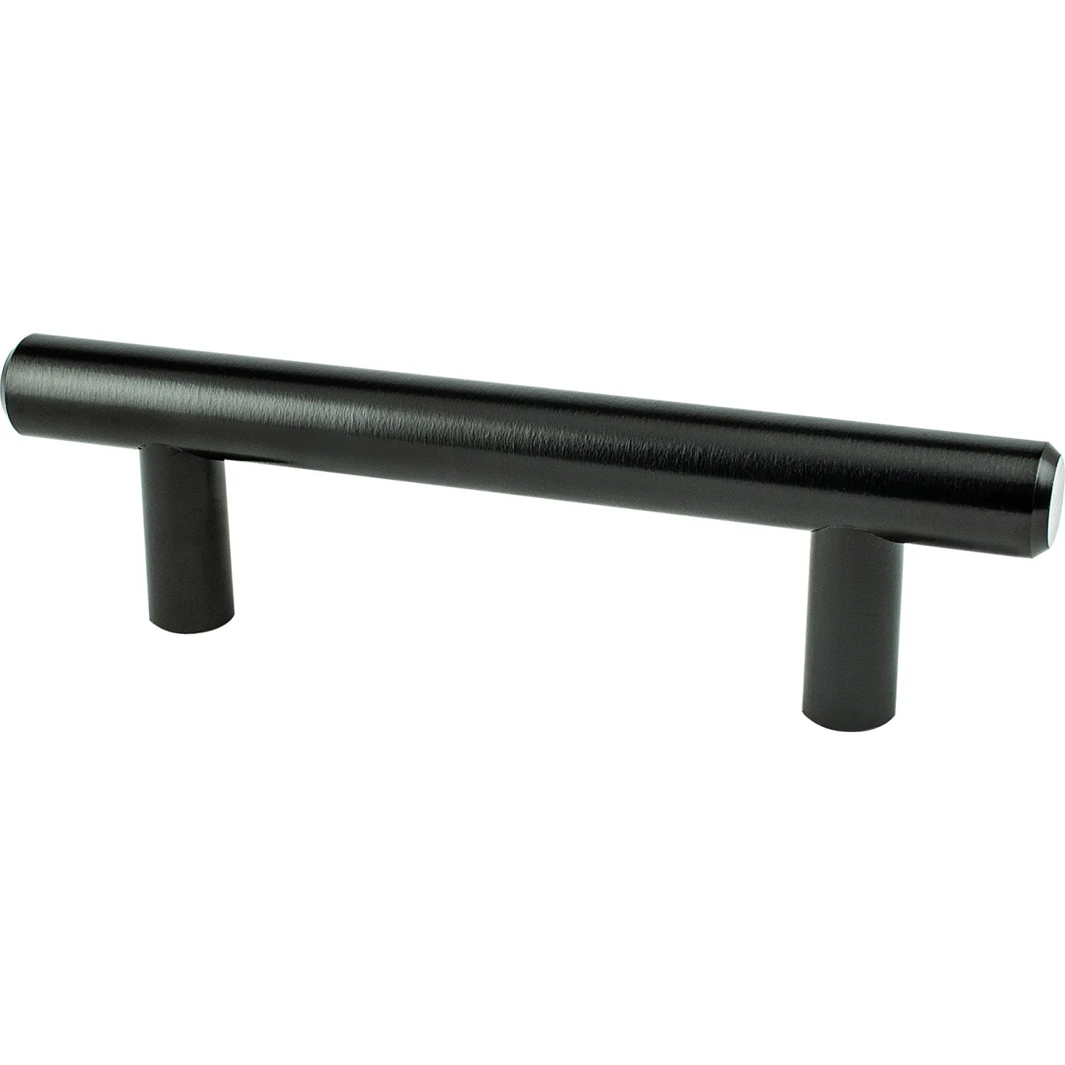 Transitional Advantage Two Pull in Black Cabinet Pulls|Black & Dark Hardware