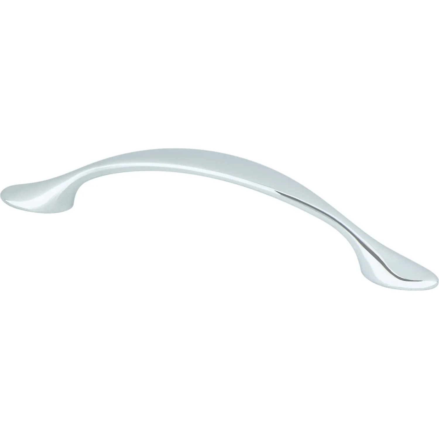 Transitional Advantage Three Pull in Polished Chrome - Round Cabinet Pulls|Chrome Hardware