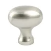 Outlet Transitional Advantage Three Knob in Brushed Nickel Knobs|Brushed Nickel Hardware