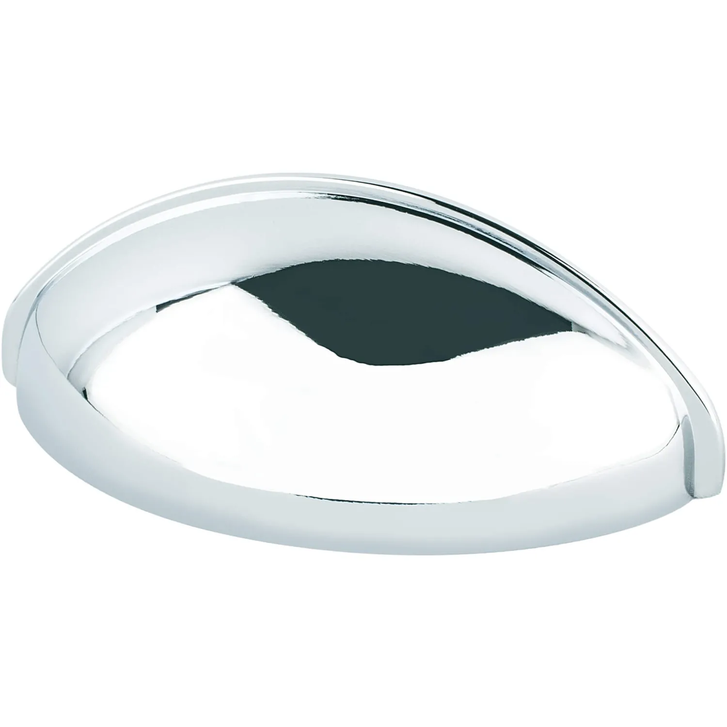 Hot Transitional Advantage Three Cup Pull in Polished Chrome Chrome Hardware
