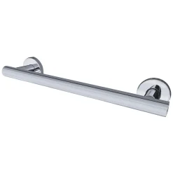 Clearance Berwyn 12" Stainless Steel Grab Bar in Polished Stainless Steel Grab Bars