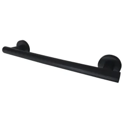 Discount Berwyn 12" Stainless Steel Grab Bar in Matte Black Grab Bars