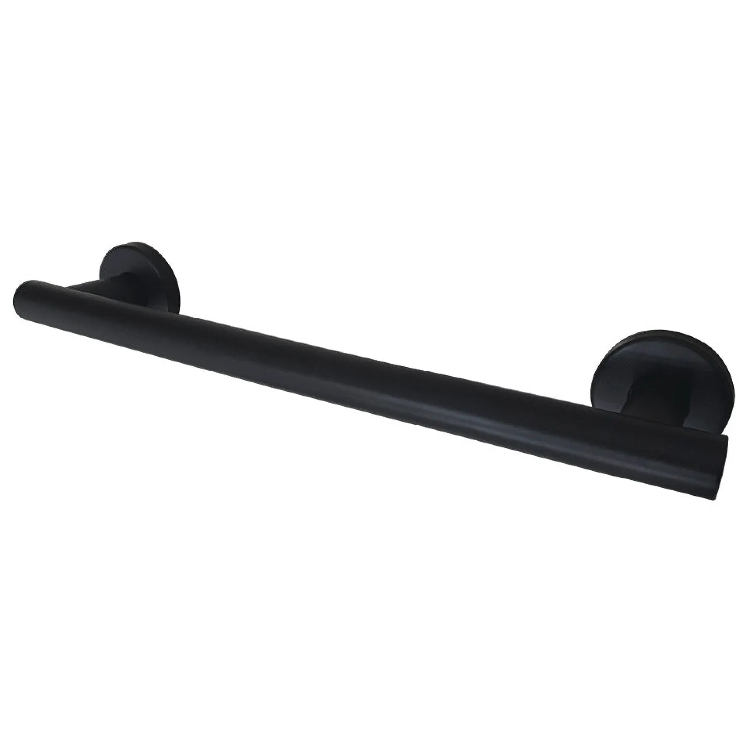 Discount Berwyn 12" Stainless Steel Grab Bar in Matte Black Grab Bars