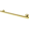 New Berwyn 32" Stainless Steel Grab Bar in Polished Brass Grab Bars