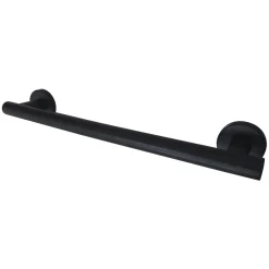 Online Berwyn 18" Stainless Steel Grab Bar in Matte Black Grab Bars