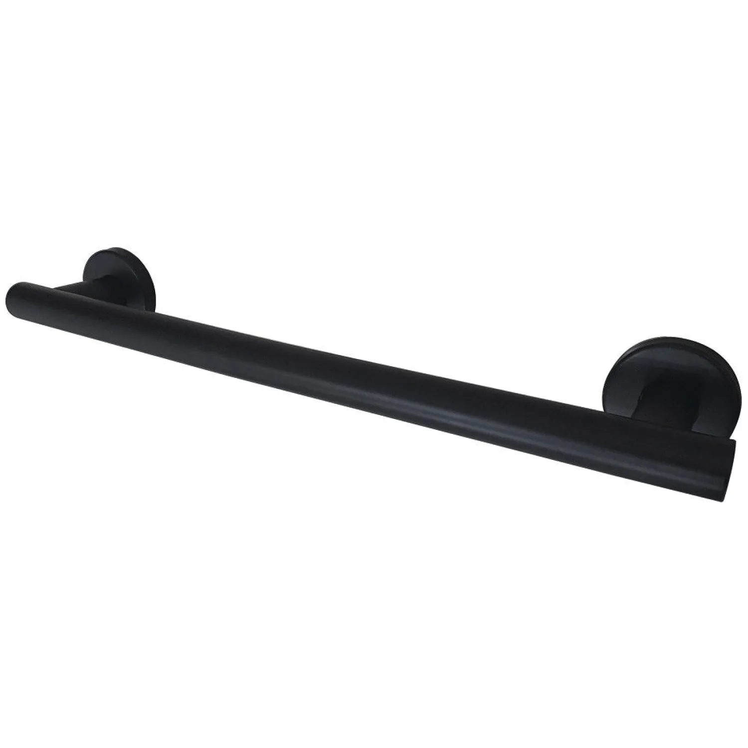 Online Berwyn 18" Stainless Steel Grab Bar in Matte Black Grab Bars