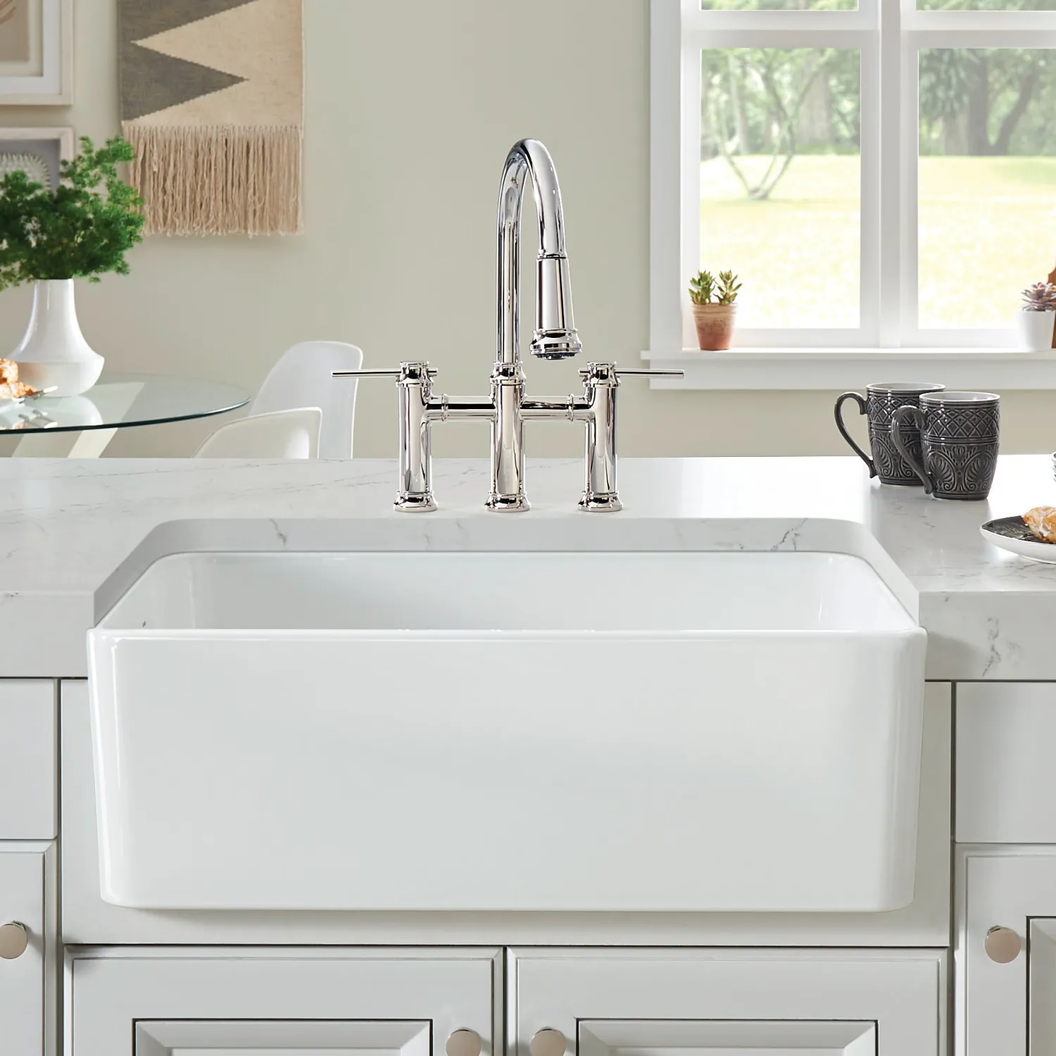 Best 30" Cerana Apron Front Fireclay Kitchen Sink Single Bowl Sinks|Apron Front / Farmhouse Sinks