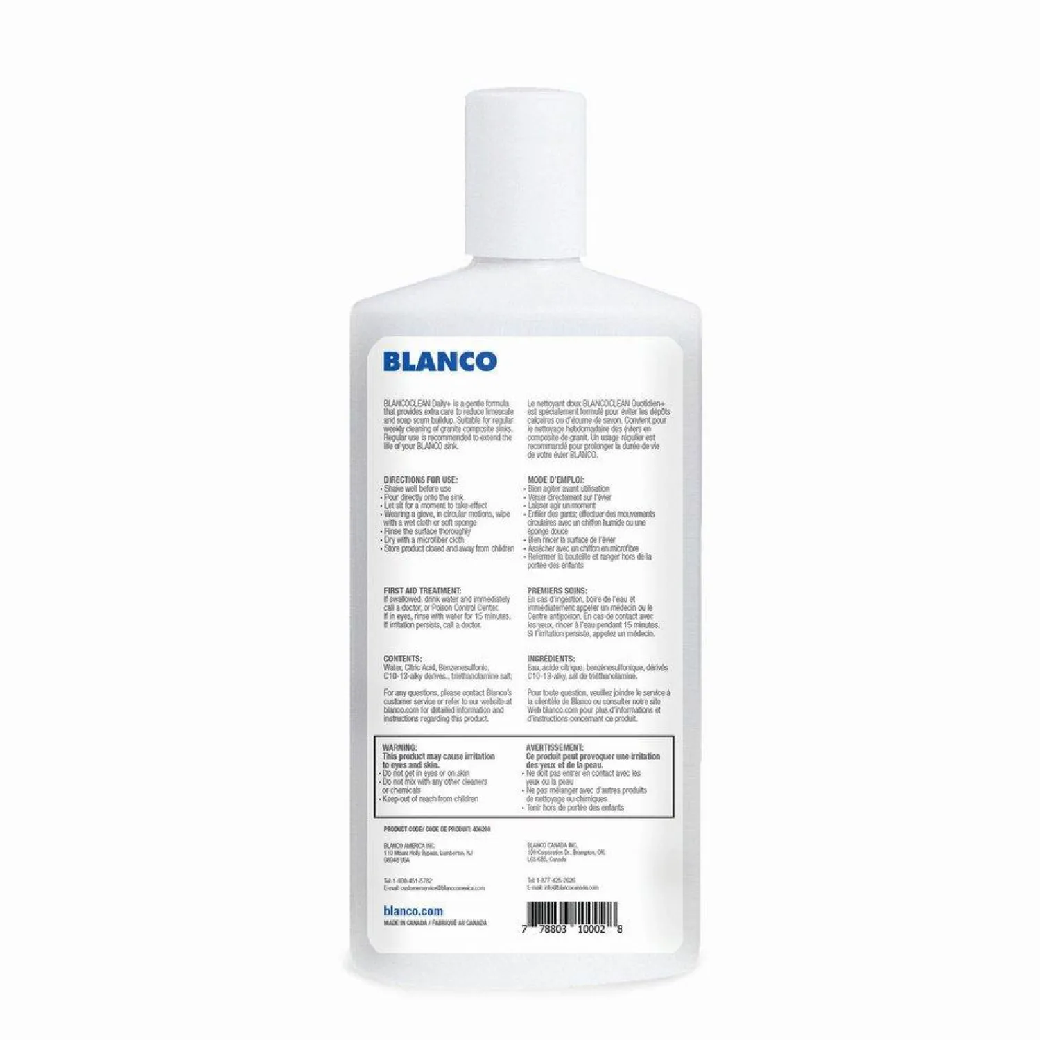 Outlet CLEAN Daily+ Cleaner for Sinks Maintenance & Installation