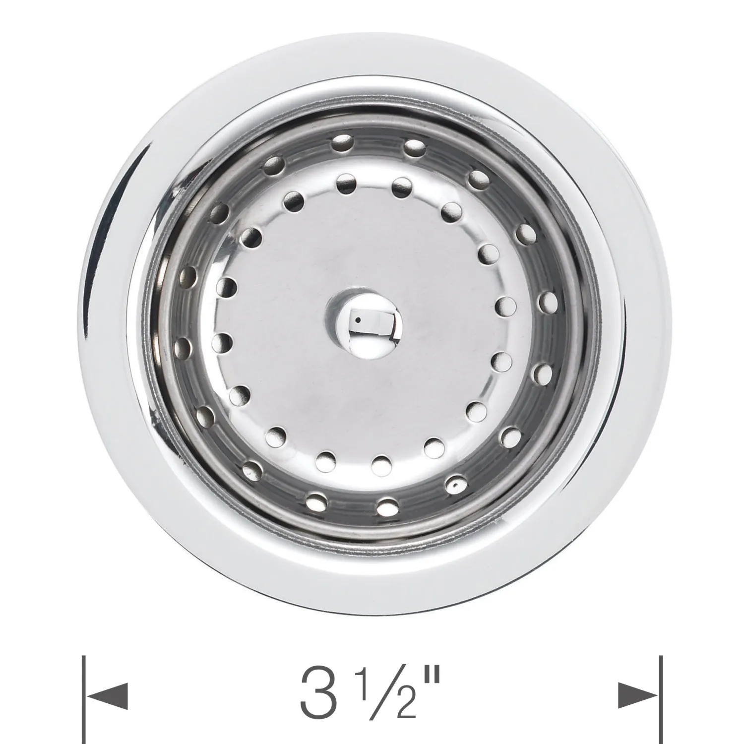 Clearance Deluxe Chrome Steel Strainer Sink Drains, Disposer Flanges & Air Gaps