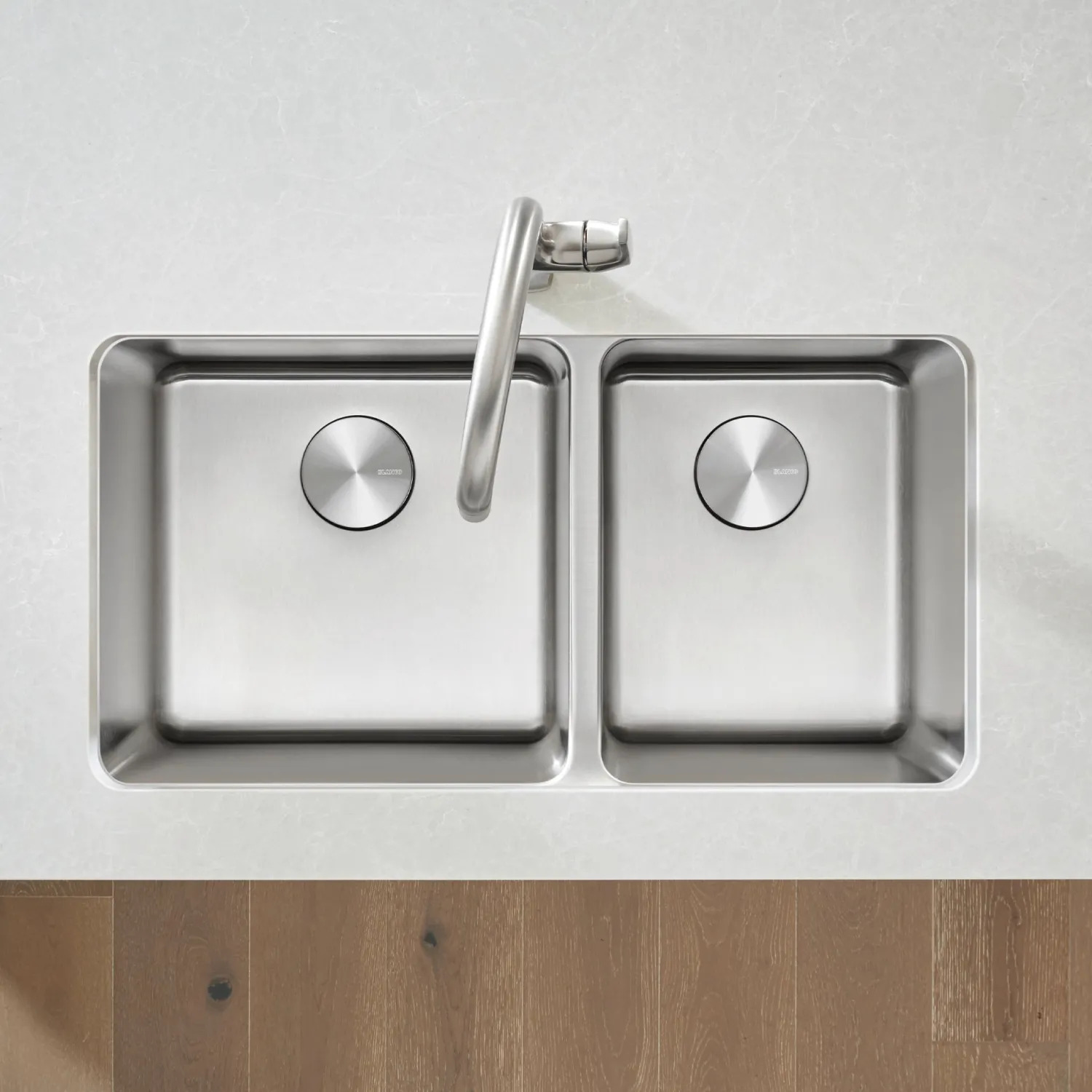 Clearance Formera 33" 60/40 Double Bowl Undermount Kitchen Sink Stainless Steel Sinks|Double Bowl Sinks