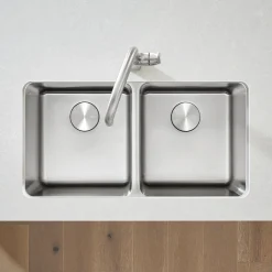 Online Formera 33" Equal Double Bowl Undermount Kitchen Sink Stainless Steel Sinks|Double Bowl Sinks