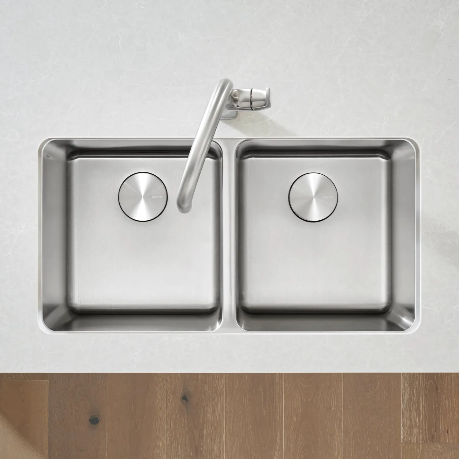 Online Formera 33" Equal Double Bowl Undermount Kitchen Sink Stainless Steel Sinks|Double Bowl Sinks