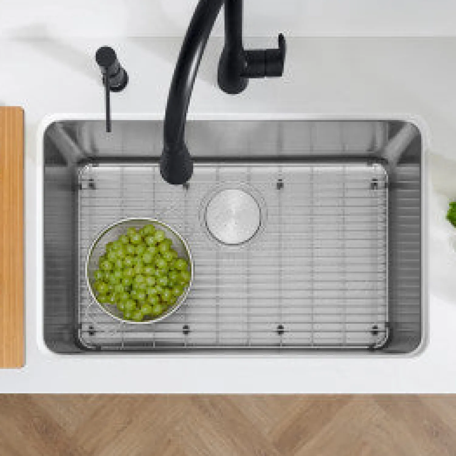 Hot Formera 28" Undermount Stainless Single Bowl Kitchen Sink Stainless Steel Sinks|Single Bowl Sinks