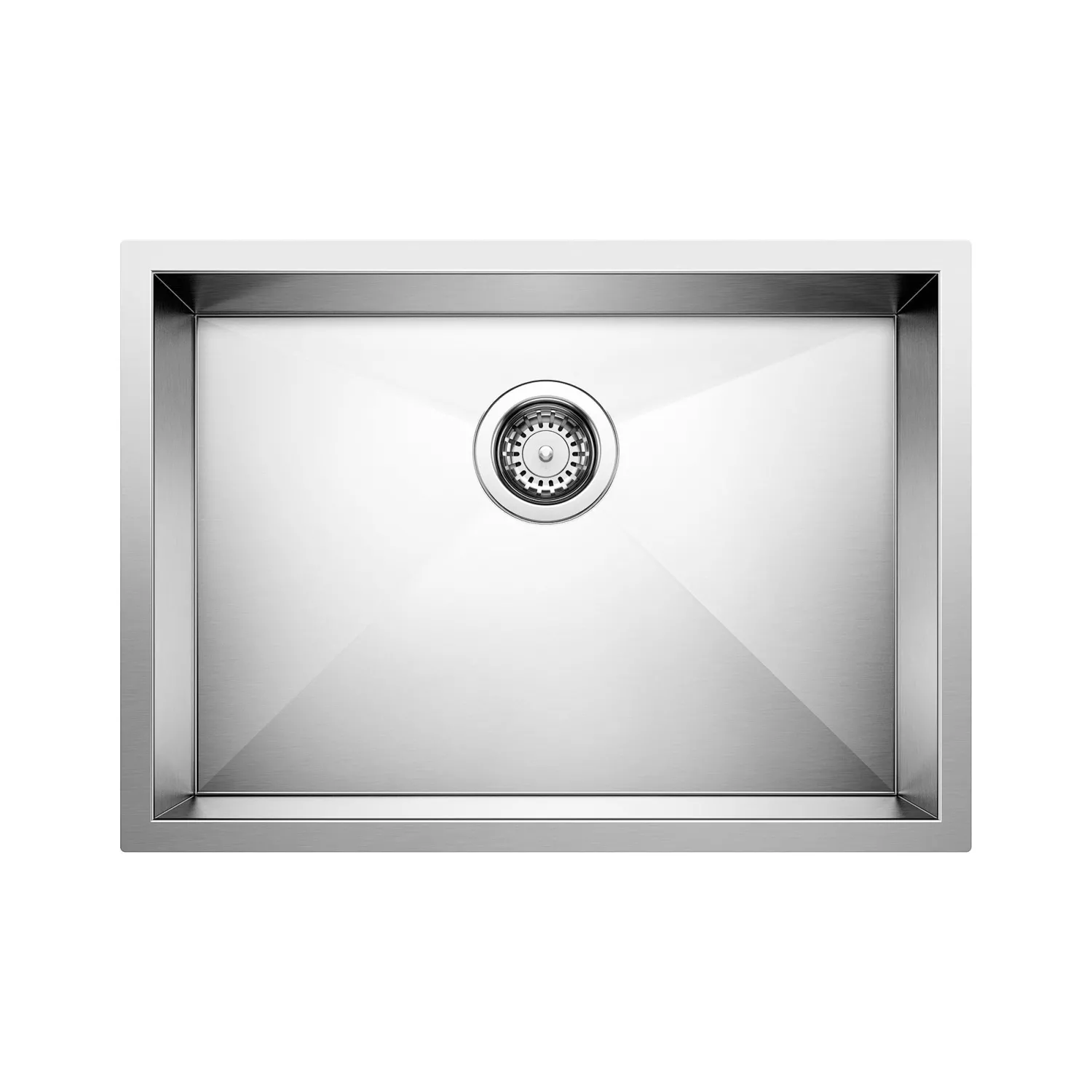 Hot Quatrus Zero Radius Single Bowl ADA Kitchen Sink Ada Compliant|Stainless Steel Sinks