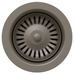 New Silgranit Color-Coordinated Metal Basket Strainer Sink Drains, Disposer Flanges & Air Gaps