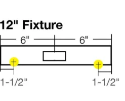 Online Blank Under Cabinet Power Strip - Shell Only Power Strips
