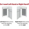Online Blind Corner Organizer Swing-out for 15" Opening - Left of Blind Storage & Organization