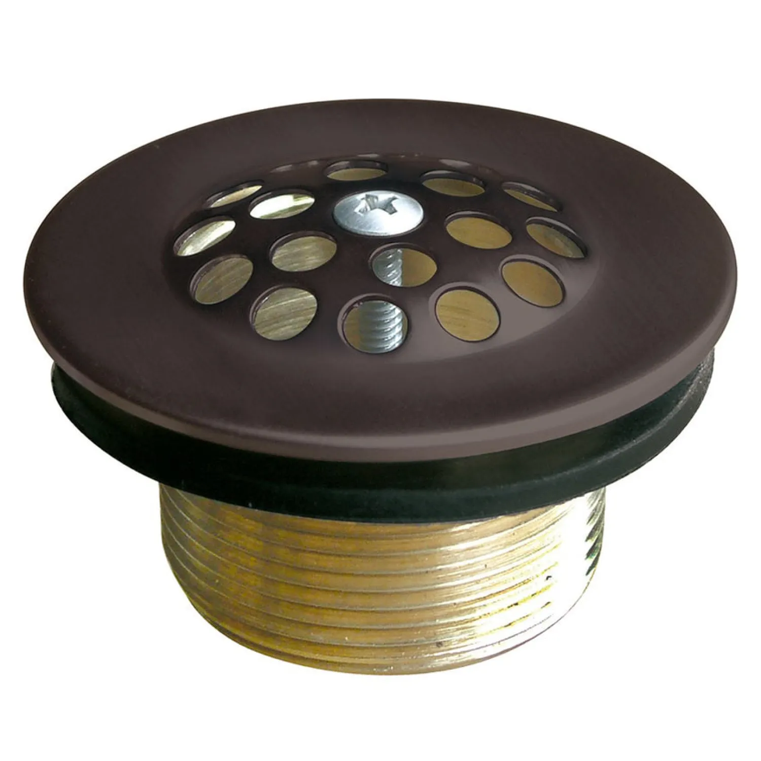 Clearance Brass Tub Drain in Oil Rubbed Bronze Tub Drains
