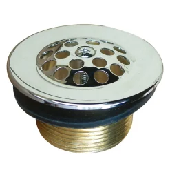 Sale Brass Tub Drain in Polished Chrome Tub Drains