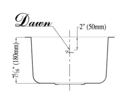 Online BS1215 14" Single Bowl Undermount 18 Gauge Stainless Steel Bar Sink Bar / Prep Sinks
