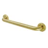 Clearance Camelon 16" Brass Decorative Grab Bar in Brushed Brass Grab Bars