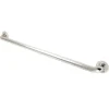 Camelon 32" Brass Decorative Grab Bar in Polished Nickel Grab Bars