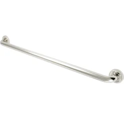 Camelon 32" Brass Decorative Grab Bar in Polished Nickel Grab Bars