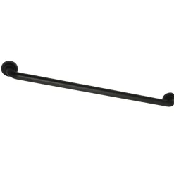 Best Camelon 32" Brass Decorative Grab Bar in Matte Black Grab Bars