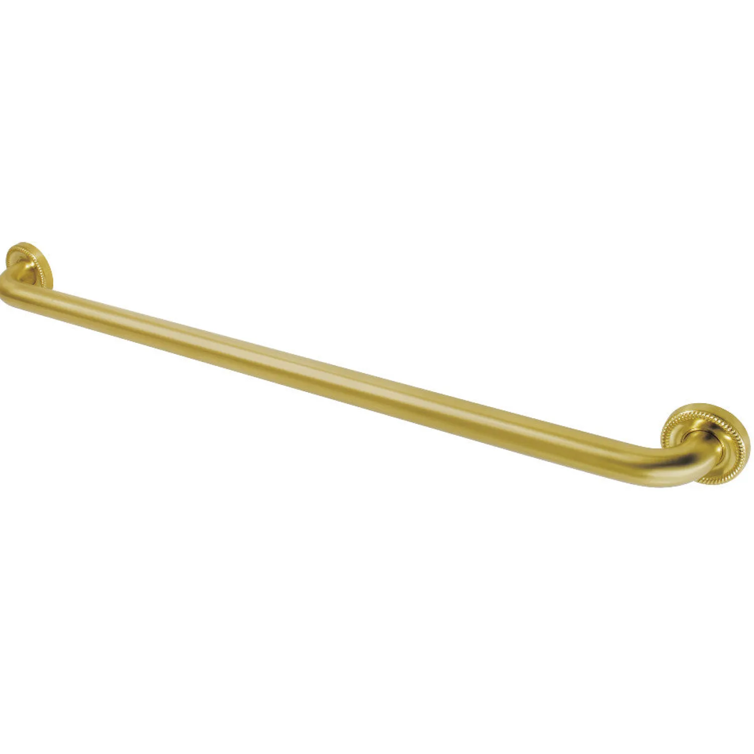 New Camelon 32" Brass Decorative Grab Bar in Brushed Brass Grab Bars