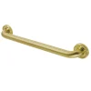 Hot Camelon 18" Brass Decorative Grab Bar in Brushed Brass Grab Bars