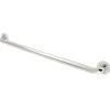 Clearance Camelon 30" Brass Decorative Grab Bar in Polished Nickel Grab Bars