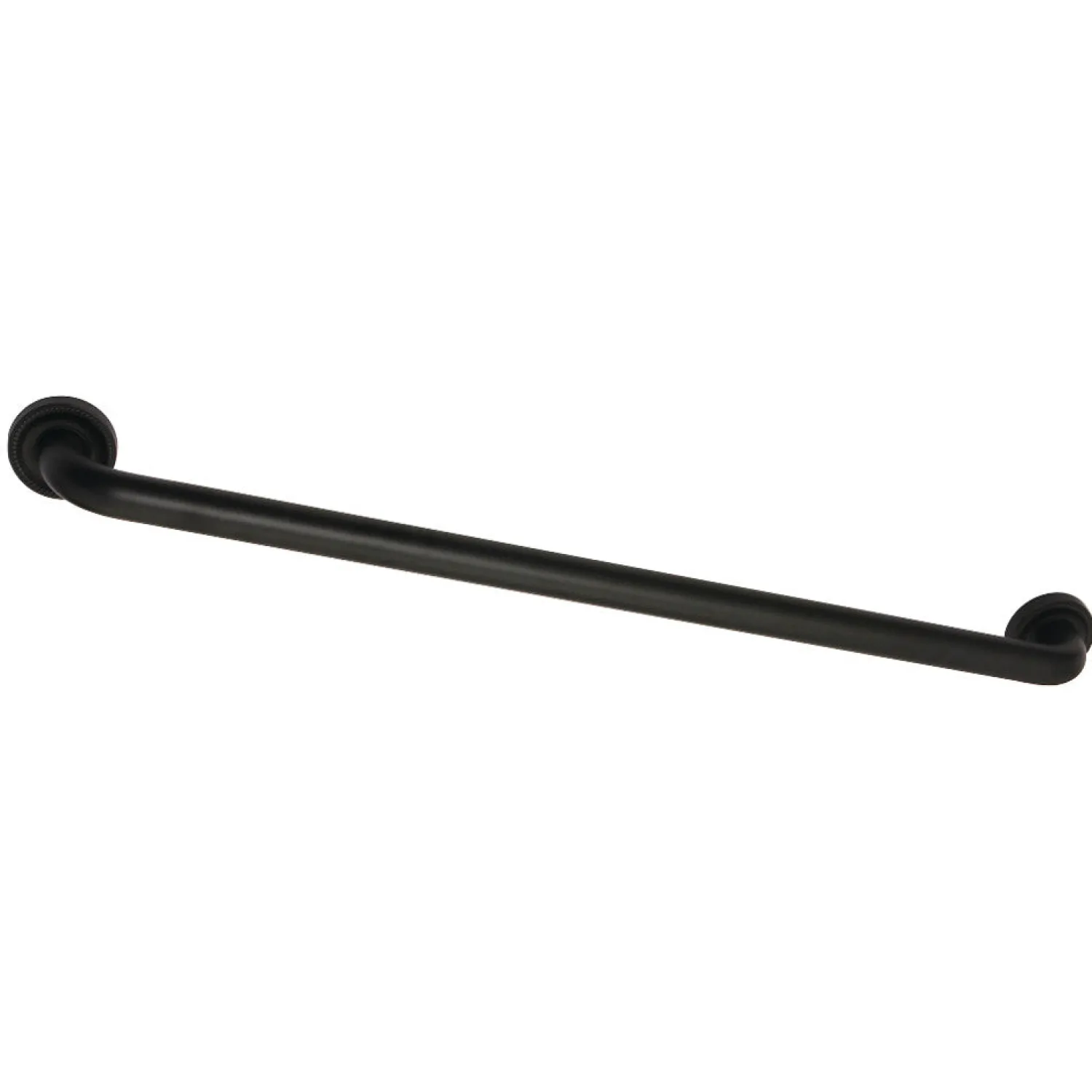 Sale Camelon 30" Brass Decorative Grab Bar in Matte Black Grab Bars