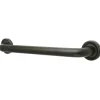 Clearance Camelon 30" Brass Decorative Grab Bar in Oil Rubbed Bronze Grab Bars