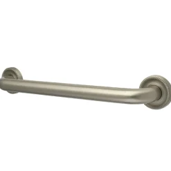 Discount Camelon 36" Brass Grab Bar in Brushed Nickel Grab Bars