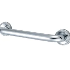 Sale Camelon 36" Brass Grab Bar in Polished Chrome Grab Bars