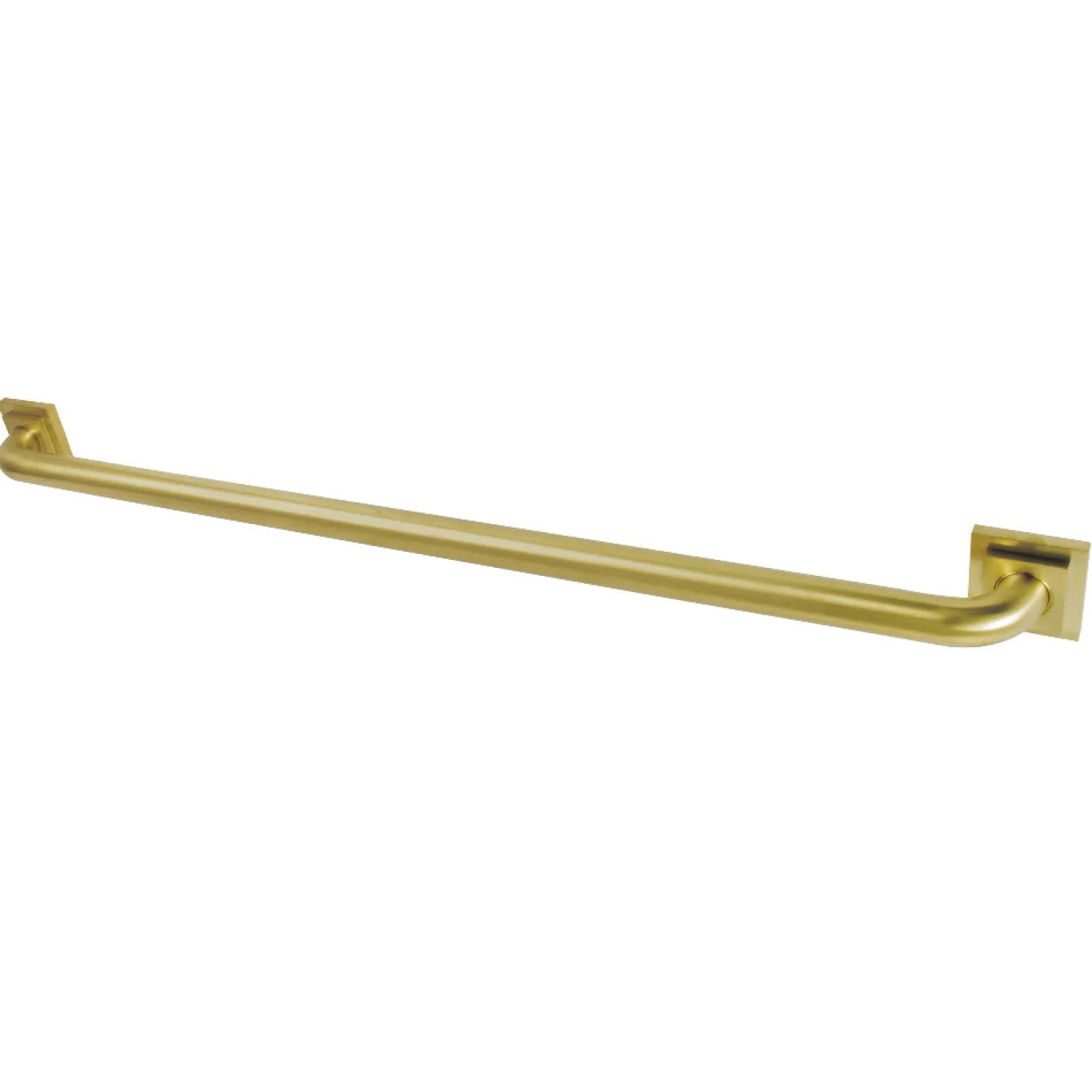 Clearance Claremont 36" Brass Decorative Grab Bar in Brushed Brass Grab Bars