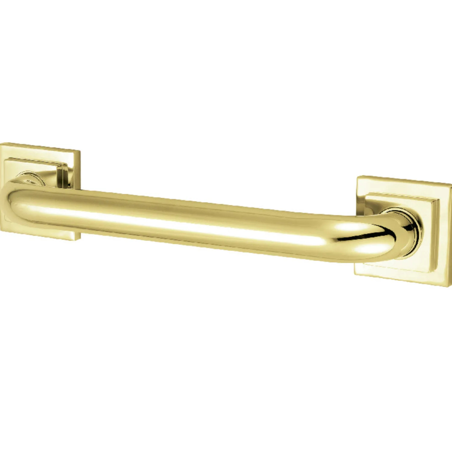 Best Claremont 32" Brass Decorative Grab Bar in Polished Brass Grab Bars