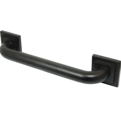 Discount Claremont 12" Brass Decorative Grab Bar in Oil Rubbed Bronze Grab Bars