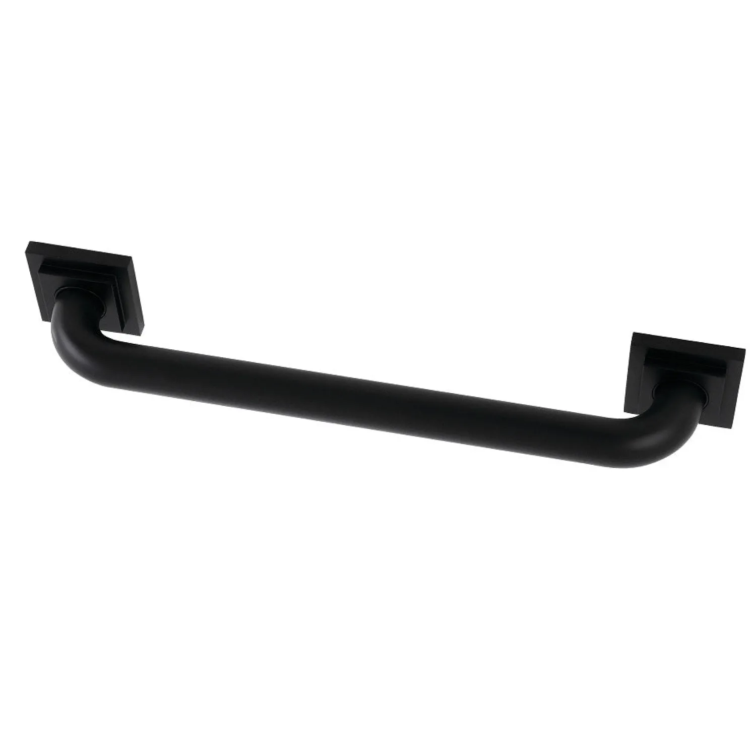 Hot Claremont 16" Brass Decorative Grab Bar in Matte Black Grab Bars