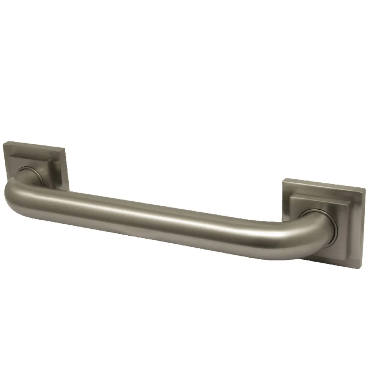 Hot Claremont 16" Brass Decorative Grab Bar in Brushed Nickel Grab Bars