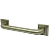 Claremont 18" Brass Decorative Grab Bar in Brushed Nickel Grab Bars
