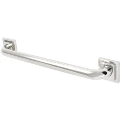 Clearance Claremont 18" Brass Decorative Grab Bar in Polished Nickel Grab Bars