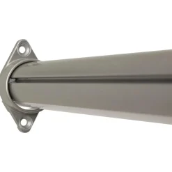 Clearance Closet Rod with Integrated LED Light in Black Closet & Storage
